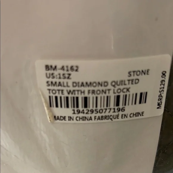 Olive Quilted Vegan Leather Handbag - Picture 15 of 15